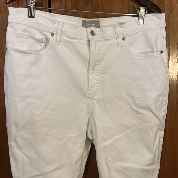 Everlane White High Rise Skinny Jean - Picture 2 of 8